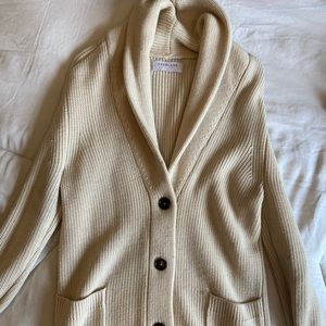 Everlane Cream Cardigan XS